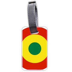 Roundel Of Bolivian Air Force Luggage Tags (two Sides) by abbeyz71