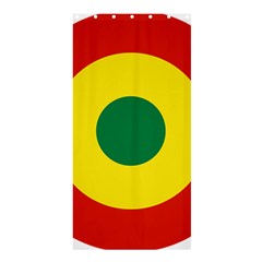 Roundel Of Bolivian Air Force Shower Curtain 36  X 72  (stall)  by abbeyz71