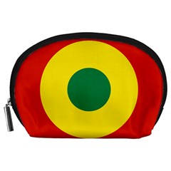 Roundel Of Bolivian Air Force Accessory Pouches (large)  by abbeyz71