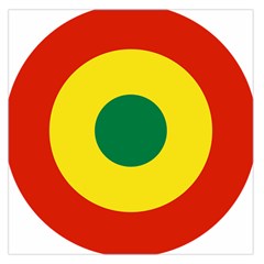 Roundel Of Bolivian Air Force Large Satin Scarf (square) by abbeyz71