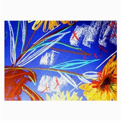 Dscf1385 - Sunflowers In Ceramic Jur Large Glasses Cloth by bestdesignintheworld