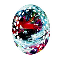Dscf2356 - Red Aierplane Oval Filigree Ornament (two Sides) by bestdesignintheworld