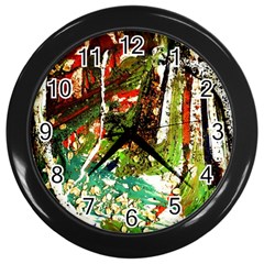 April -    Birds Of Paradise Wall Clocks (black) by bestdesignintheworld