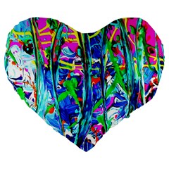 Dscf1656 - Surfers Boards Large 19  Premium Heart Shape Cushions by bestdesignintheworld