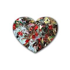 Dscf2312 Eden Garden-2 Rubber Coaster (heart)  by bestdesignintheworld