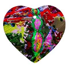 Dscf1239 - Desert In A Bloom Ornament (heart) by bestdesignintheworld