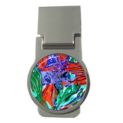 Dscf1366 - Birds Of Paradise Money Clips (round)  by bestdesignintheworld