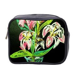 Dscf1389 - Lillies In The Vase Mini Toiletries Bag 2-side by bestdesignintheworld