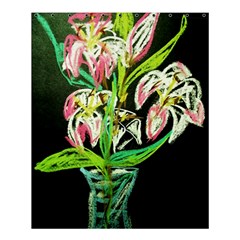 Dscf1389 - Lillies In The Vase Shower Curtain 60  X 72  (medium)  by bestdesignintheworld