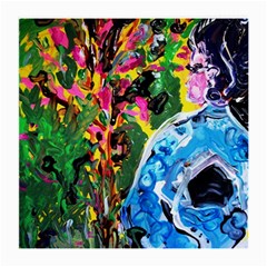 Dscf1611 - lady in kimono and tulip tree Medium Glasses Cloth (2-Side)