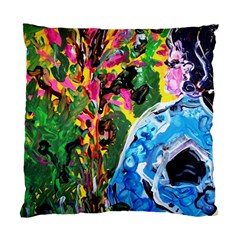 Dscf1611 - lady in kimono and tulip tree Standard Cushion Case (Two Sides)