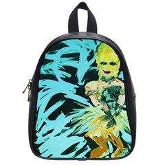 Dscf2018 - Figure Skating Performer School Bag (small) by bestdesignintheworld