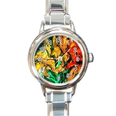 Tiger Lillis   1 Round Italian Charm Watch by bestdesignintheworld