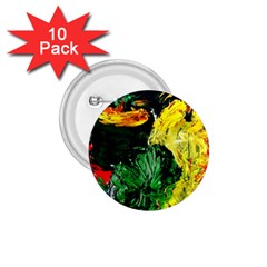 Tigers Lillies 1 75  Buttons (10 Pack)