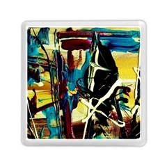 Dance Of Oil Towers 2 Memory Card Reader (square)  by bestdesignintheworld