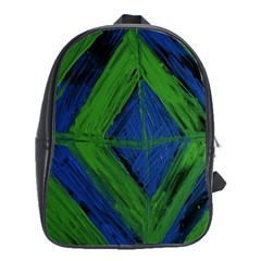 Point Of Equilibrium 5 School Bag (large) by bestdesignintheworld