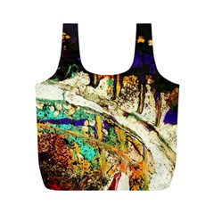 Skull 6 Full Print Recycle Bags (m)  by bestdesignintheworld