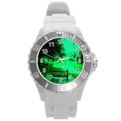 Lake Park 20 Round Plastic Sport Watch (l) by bestdesignintheworld