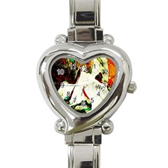 Skull 2 Heart Italian Charm Watch by bestdesignintheworld