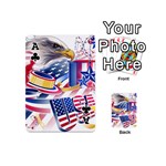 United States Of America Usa  Images Independence Day Playing Cards 54 (Mini)  Front - ClubA