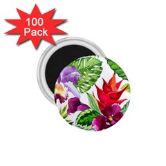 Vector Pattern Tropical 1 75  Magnets (100 Pack)  by Sapixe