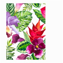 Vector Pattern Tropical Small Garden Flag (two Sides) by Sapixe