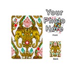 Traditional Thai Style Painting Playing Cards 54 (Mini)  Front - DiamondJ