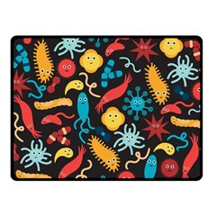 Virus Pattern Fleece Blanket (small) by Sapixe