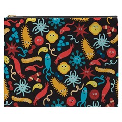 Virus Pattern Cosmetic Bag (xxxl) 