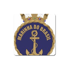 Seal Of Brazilian Navy  Square Magnet by abbeyz71