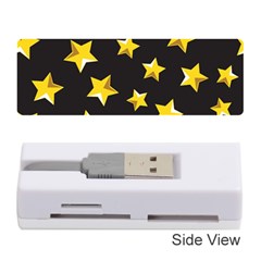 Yellow Stars Pattern Memory Card Reader (stick) 