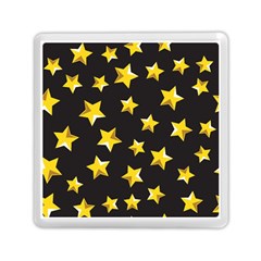 Yellow Stars Pattern Memory Card Reader (square)  by Sapixe