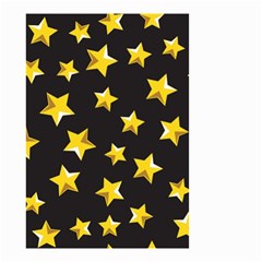 Yellow Stars Pattern Small Garden Flag (two Sides)