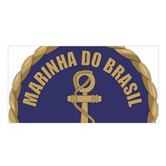 Seal Of Brazilian Navy  Satin Shawl by abbeyz71