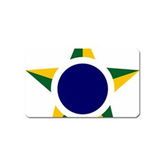 Roundel Of Brazilian Air Force Magnet (name Card) by abbeyz71