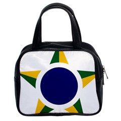 Roundel Of Brazilian Air Force Classic Handbags (2 Sides) by abbeyz71