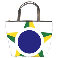 Roundel Of Brazilian Air Force Bucket Bags by abbeyz71