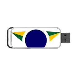 Roundel Of Brazilian Air Force Portable Usb Flash (two Sides) by abbeyz71