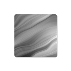 Wave Form Texture Background Square Magnet