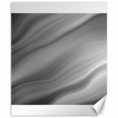 Wave Form Texture Background Canvas 8  X 10  by Sapixe