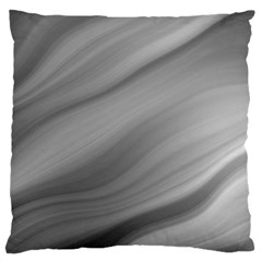 Wave Form Texture Background Large Flano Cushion Case (one Side) by Sapixe