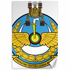 Emblem Of Royal Brunei Air Force Canvas 20  X 30   by abbeyz71
