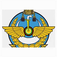 Emblem Of Royal Brunei Air Force Large Glasses Cloth (2-side) by abbeyz71