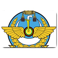 Emblem Of Royal Brunei Air Force Large Doormat  by abbeyz71