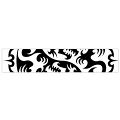 Ying Yang Tattoo Small Flano Scarf