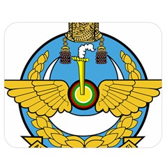 Emblem Of Royal Brunei Air Force Double Sided Flano Blanket (medium)  by abbeyz71