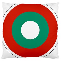 Bulgarian Air Force Roundel Large Cushion Case (one Side) by abbeyz71