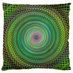 Wire Woven Vector Graphic Standard Flano Cushion Case (two Sides)