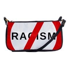 No Racism Shoulder Clutch Bags