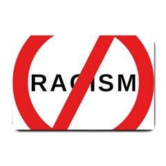 No Racism Small Doormat  by demongstore